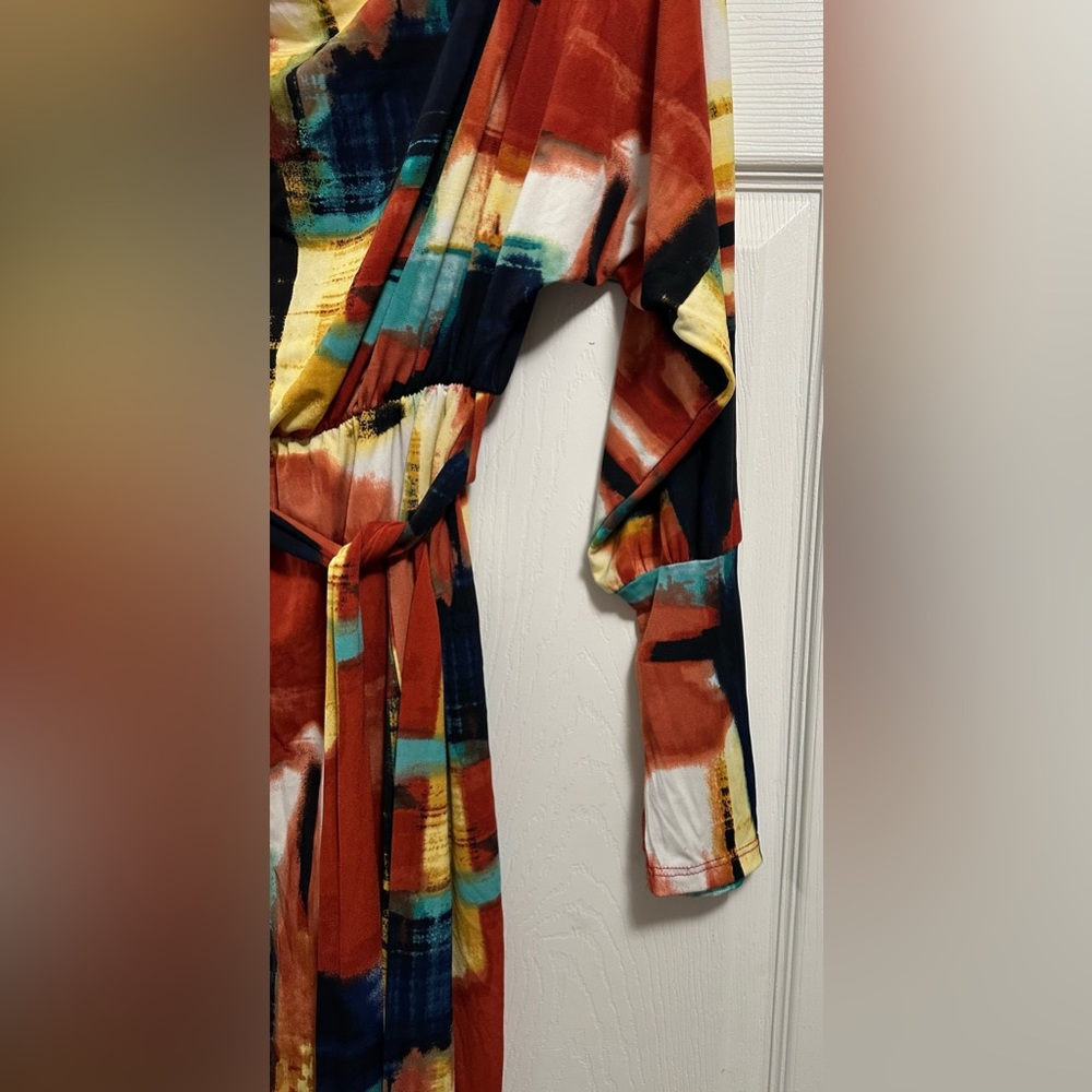 Votique Los Angeles Woman's Mini Dress Contemporary Print Size M - Picture 13 of 16